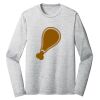 Sublimatable PosiCharge Long Sleeve Electric Heather Tee Thumbnail