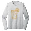 Sublimatable PosiCharge Long Sleeve Electric Heather Tee Thumbnail
