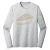 Sublimatable PosiCharge Long Sleeve Electric Heather Tee Thumbnail