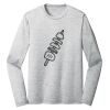 Sublimatable PosiCharge Long Sleeve Electric Heather Tee Thumbnail
