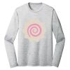 Sublimatable PosiCharge Long Sleeve Electric Heather Tee Thumbnail