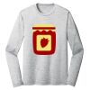 Sublimatable PosiCharge Long Sleeve Electric Heather Tee Thumbnail