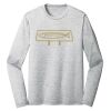 Sublimatable PosiCharge Long Sleeve Electric Heather Tee Thumbnail