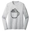 Sublimatable PosiCharge Long Sleeve Electric Heather Tee Thumbnail