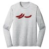 Sublimatable PosiCharge Long Sleeve Electric Heather Tee Thumbnail