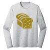 Sublimatable PosiCharge Long Sleeve Electric Heather Tee Thumbnail