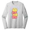 Sublimatable PosiCharge Long Sleeve Electric Heather Tee Thumbnail