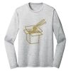 Sublimatable PosiCharge Long Sleeve Electric Heather Tee Thumbnail