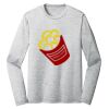 Sublimatable PosiCharge Long Sleeve Electric Heather Tee Thumbnail