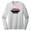 Sublimatable PosiCharge Long Sleeve Electric Heather Tee Thumbnail