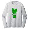 Sublimatable PosiCharge Long Sleeve Electric Heather Tee Thumbnail
