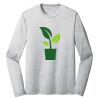 Sublimatable PosiCharge Long Sleeve Electric Heather Tee Thumbnail