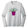 Sublimatable PosiCharge Long Sleeve Electric Heather Tee Thumbnail
