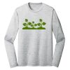 Sublimatable PosiCharge Long Sleeve Electric Heather Tee Thumbnail